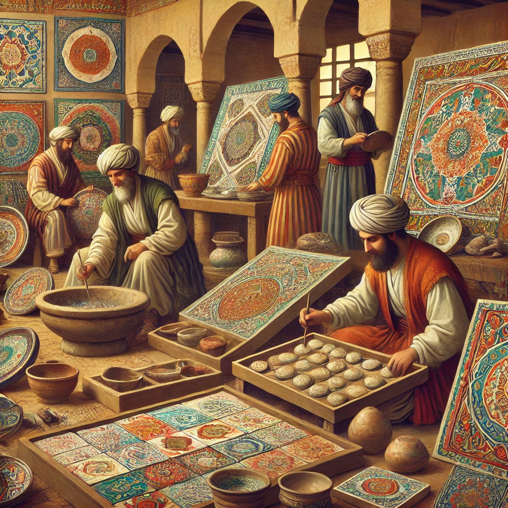 تاریخچه کاشی